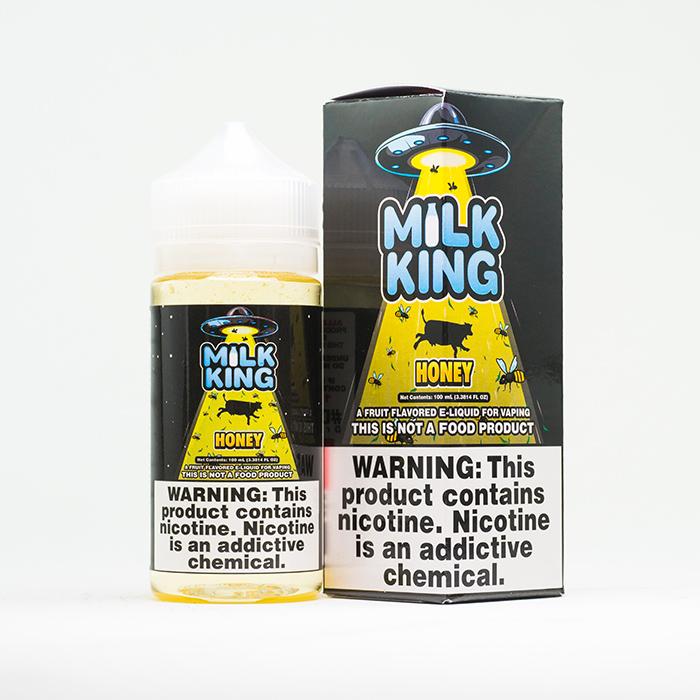 Milk King Honey 100ml Short Fill E Liquid