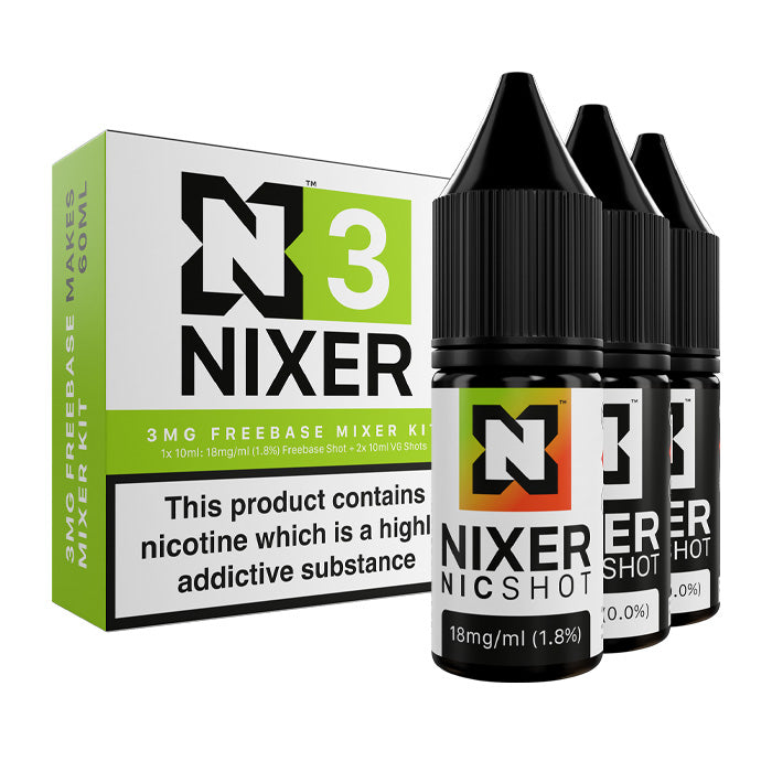 3mg Freebase Nixer Mixer Kit