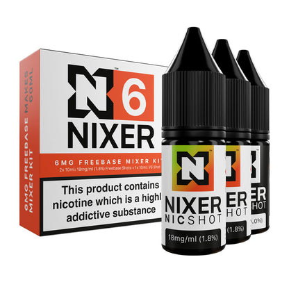 6mg Freebase Nixer Mixer Kit