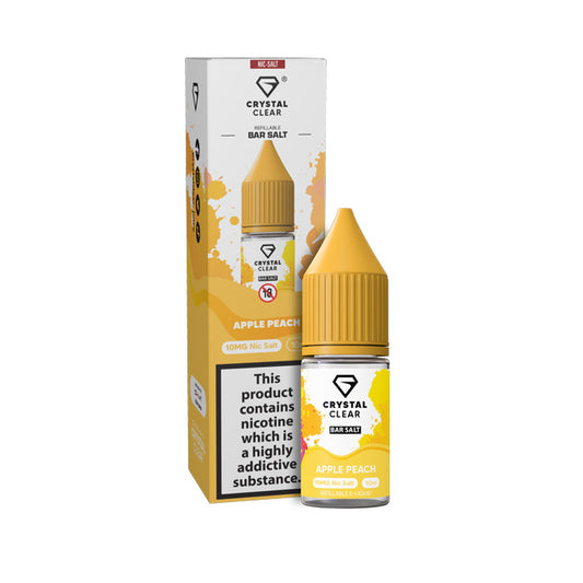 Apple Peach Nicotine Salt by Crystal Clear