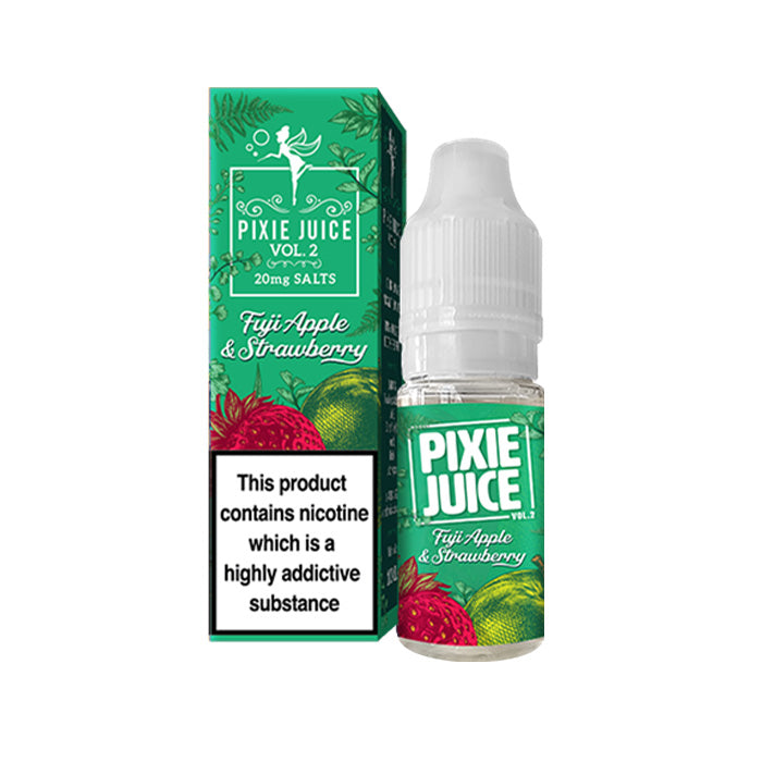 Apple & Strawberry Nicotine Salt by Pixie Juice Vol II