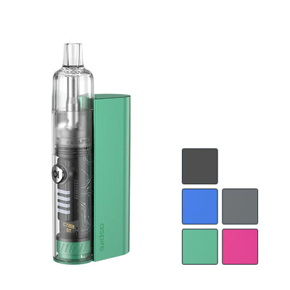 Aspire Cyber GT Pod Vape Kit with five squares showcasing all available colours