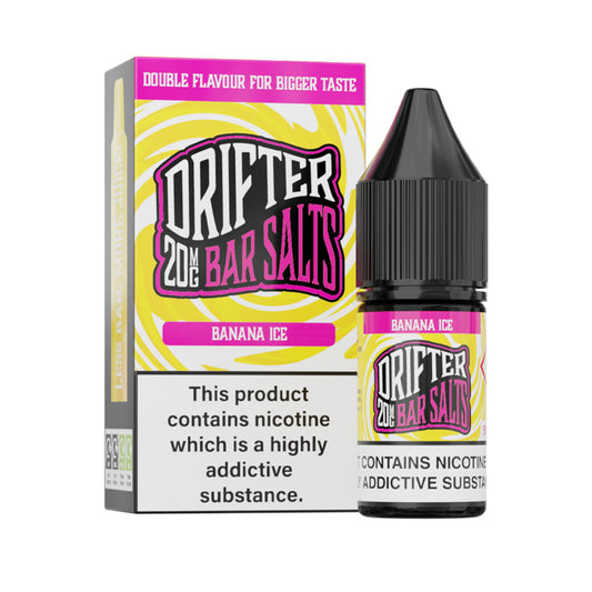 Banana Ice Nic Salt E-Liquid by Drifter Bar Series