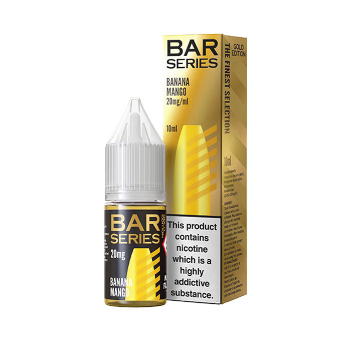 Banana Mango Nic Salt E-Liquid by Bar Series Gold Edition