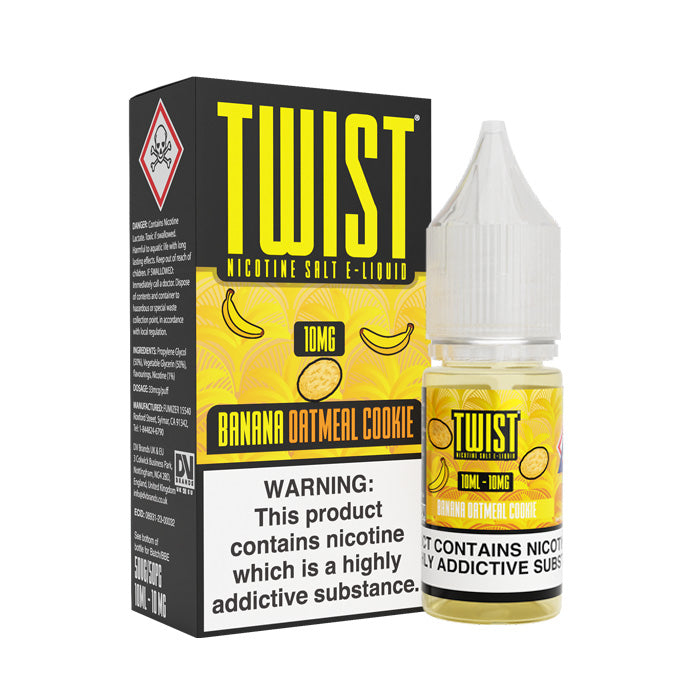 Banana Oatmeal Nic Salt E-Liquid by Twist