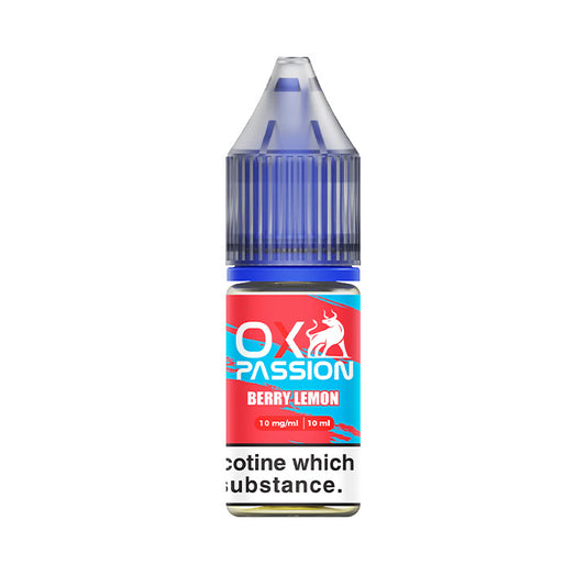 Berry Lemon 10ml Nic Salt E-Liquid by OXVA Ox Passion