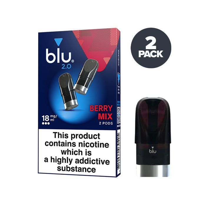 Berry Mix Blu 2.0 Pre-filled Pod and Box 18mg