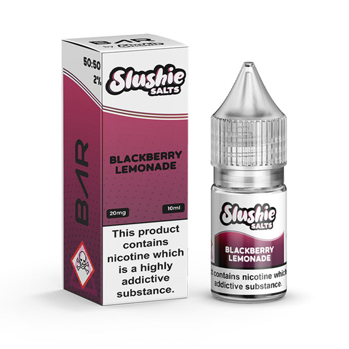 Blackberry Lemonade 10ml Nic Salt E-Liquid by Slushie Bar Salts