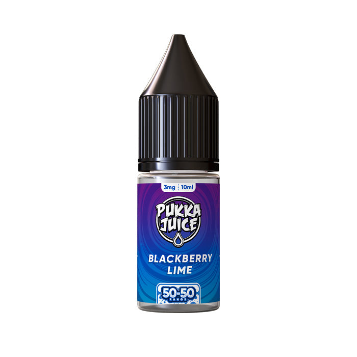 Blackberry Lime 10ml E-Liquid by Pukka Juice