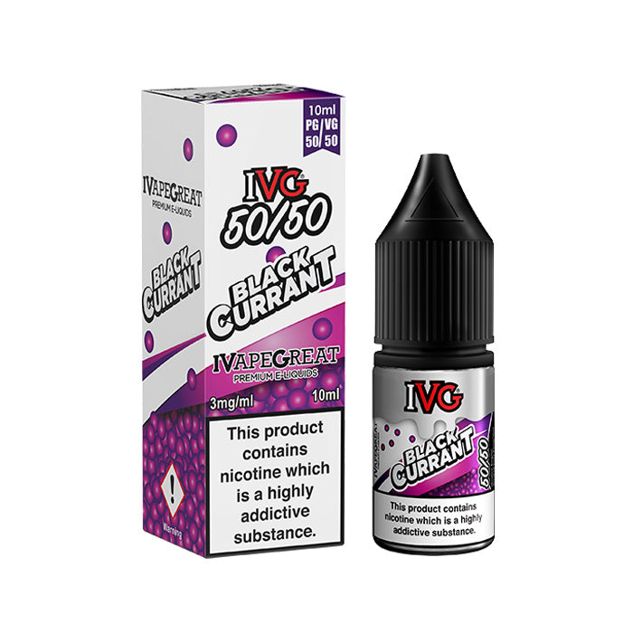 Blackcurrant 10ml E-Liquid by IVG 50/50