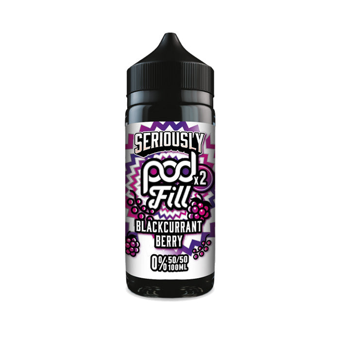 Blackcurrant Berry 100ml Shortfill by Seriously Podfill x2