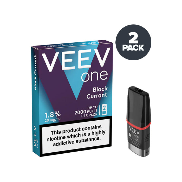 Blackcurrant Veev One Pre filled Pods