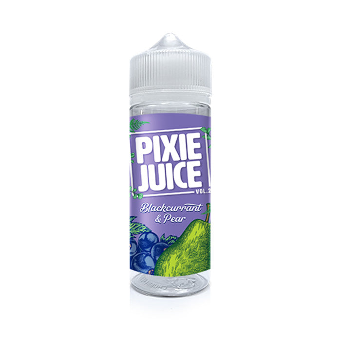 Blackcurrant & Pear 100ml Shortfill E-Liquid by Pixie Juice Vol II