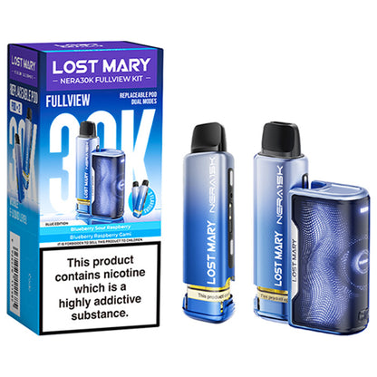 Blue Edition Lost Mary Nera 30K Pod Kit