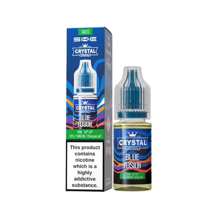 Blue Fusion 10ml Nic Salt E-Liquid by SKE Crystal