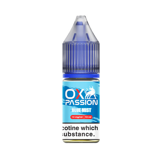 Blue Mist 10ml Nic Salt E-Liquid by OXVA Ox Passion