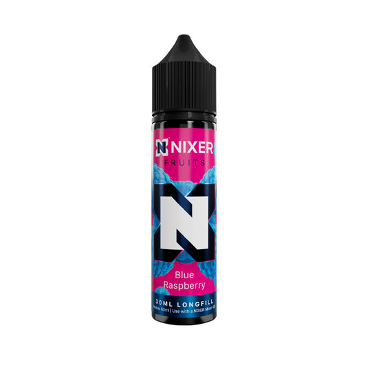 Blue Raspberry 30ml Longfill E-Liquid by Nixer