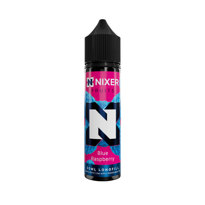 Blue Raspberry 30ml Longfill E-Liquid by Nixer