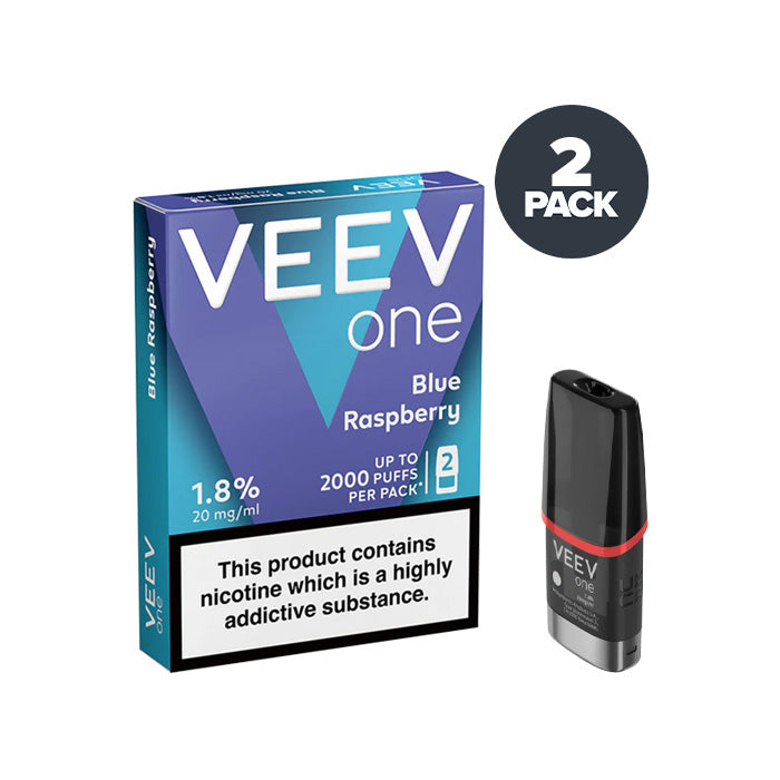 Blue Raspberry Veev OnePre filled Pods