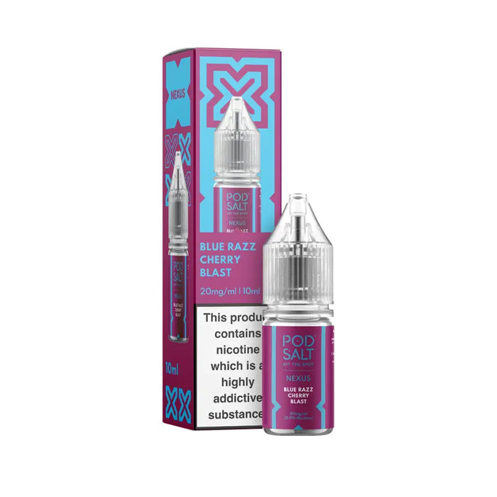 Blue Razz Cherry Blast 10ml Nic Salt E-Liquid by Nexus