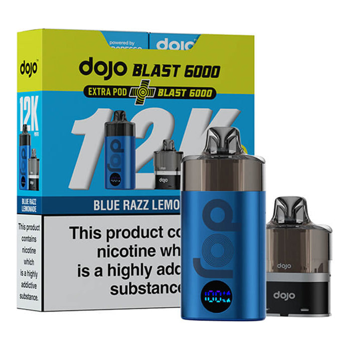 Blue Razz Lemonade Vaporesso Dojo Blast 1200 Bundle