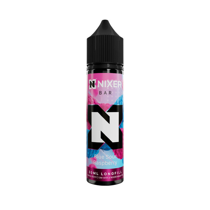 Blue Sour Raspberry 30ml Longfill E-Liquid by Nixer