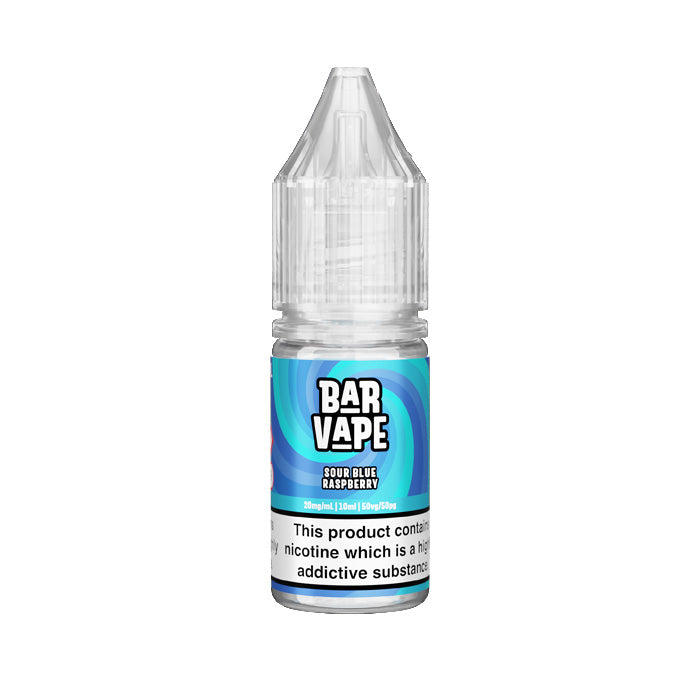 Sour Blue Raspberry Bar Vape Nicotine Salt by Wick Liquor