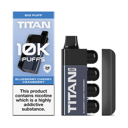 Blueberry Cherry Cranberry Titan 10K Disposable Vape by Gold Bar