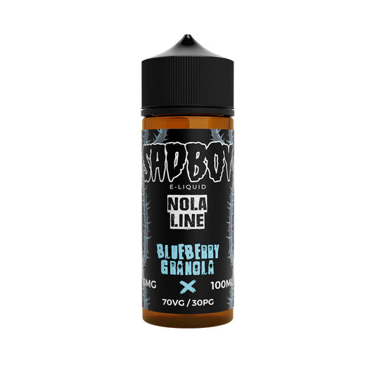 Blueberry Granola 100ml Shortfill E-Liquid by Sadboy