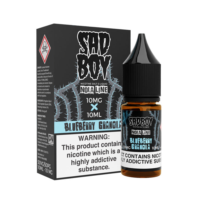 Blueberry Granola Nic Salt E-Liquid By Sadboy