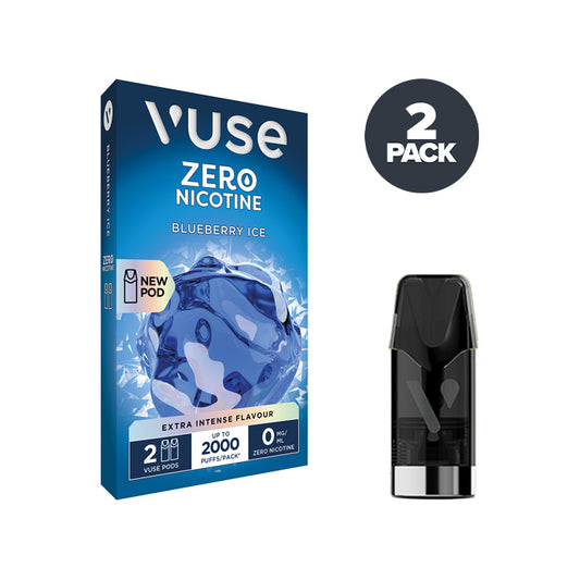 Blueberry Ice VUSE Extra Intense Flavour Pods 0mg