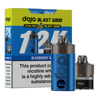 Blueberry Ice Vaporesso Dojo Blast 1200 Bundle