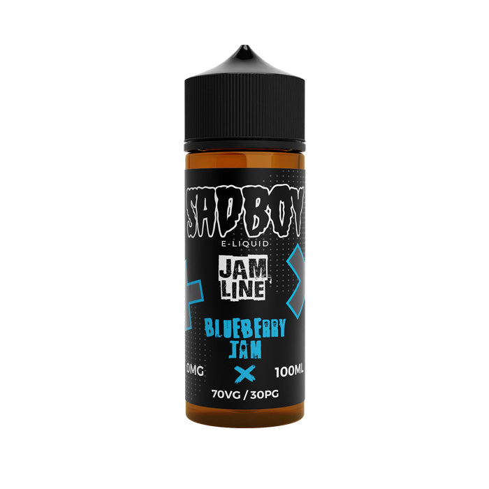 Blueberry Jam 100ml Shortfill E-Liquid by Sadboy