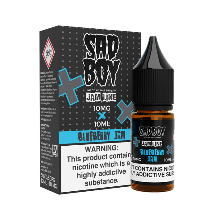 Blueberry Jam Nic Salt E-Liquid By Sadboy