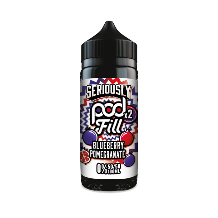 Blueberry Pomegranate 100ml Shortfill by Seriously Podfill x2