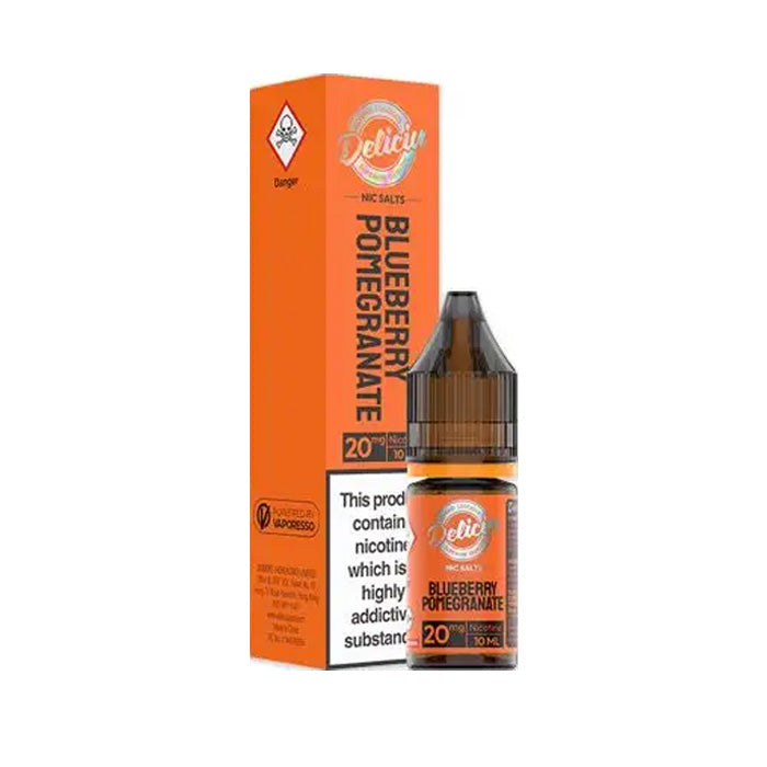 Blueberry Pomegranate 10ml Nic Salt E-Liquid by Vaporesso Deliciu