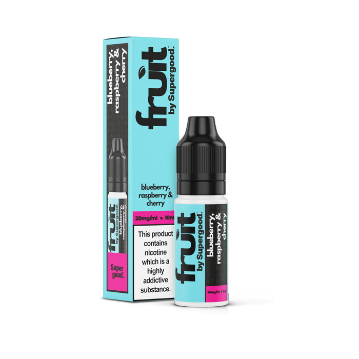 Blueberry Raspberry & Cherry Nicotine Salt by Supergood Fruit