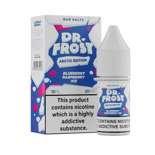 Blueberry Raspberry Ice Nicotine Salt by Dr Frost Arctic Edition