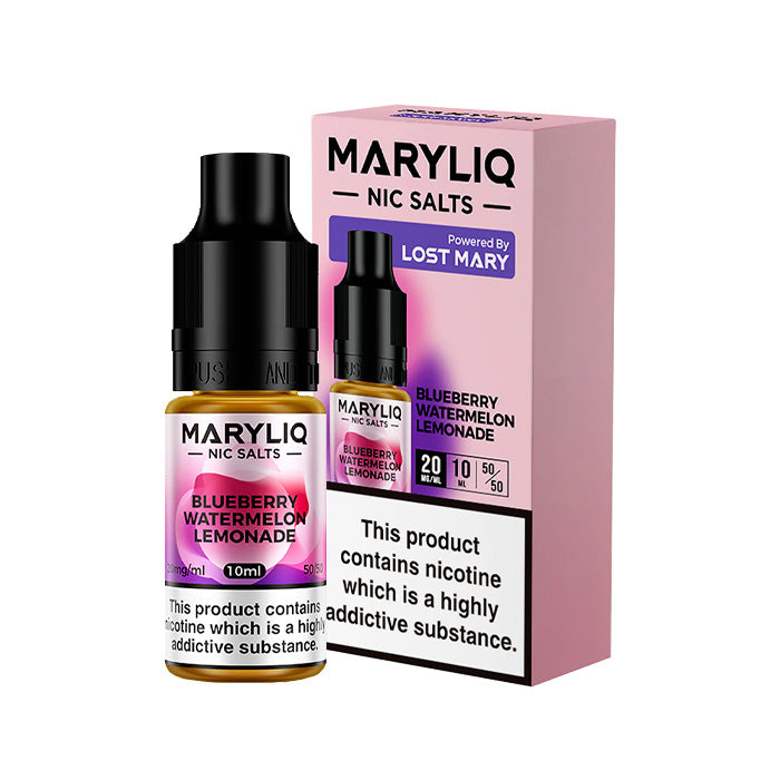 Blueberry Watermelon Lemonade 10ml Nic Salt E-Liquid by MaryLiq