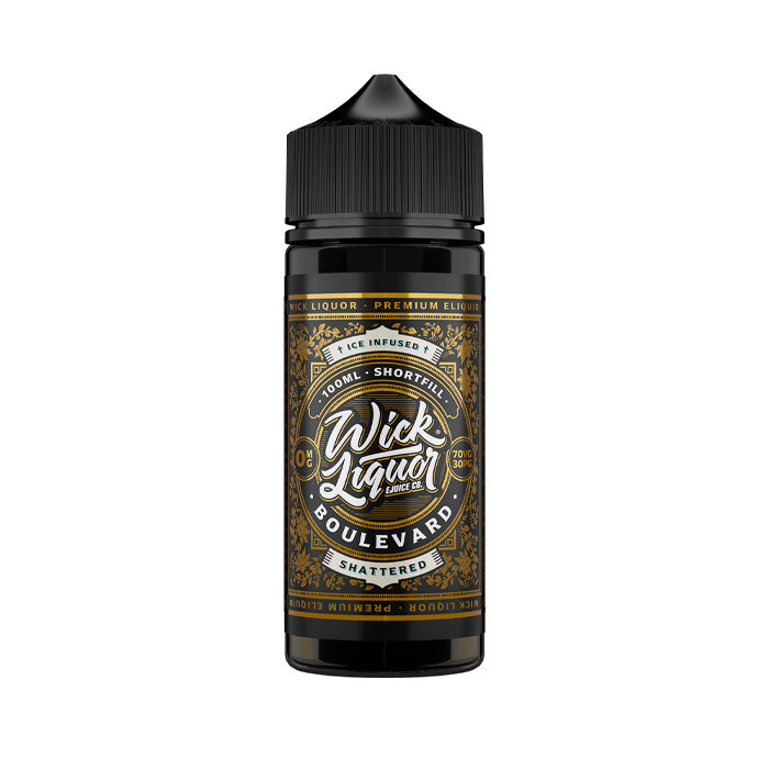 Boulevard Shattered 100ml Shortfill E-Liquid by Wick Liquor