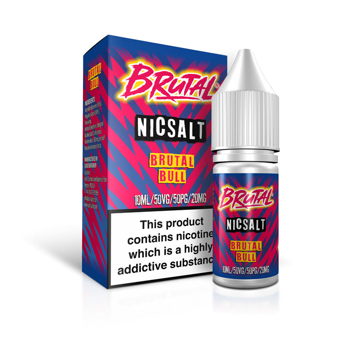 Brutal Bull Nic Salt E-Liquid by Brutal Drinks