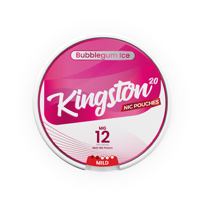 Bubblegum Ice 12mg Kingston Nicotine Pouches