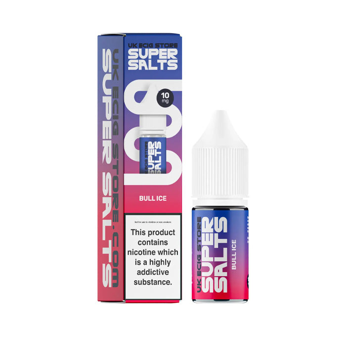 Bull Ice Nic Salt E-Liquid by UK Ecig Store Super Salts