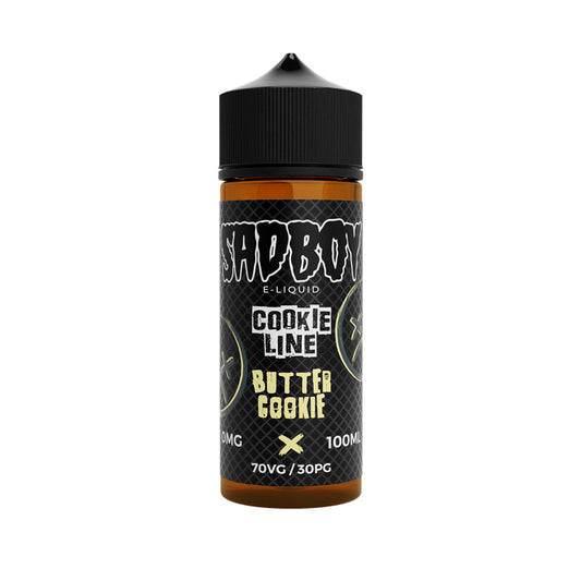 Butter Cookie 100ml Shortfill E-Liquid by Sadboy