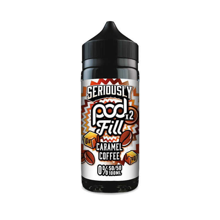 Caramel Coffee 100ml Shortfill by Seriously Podfill x2