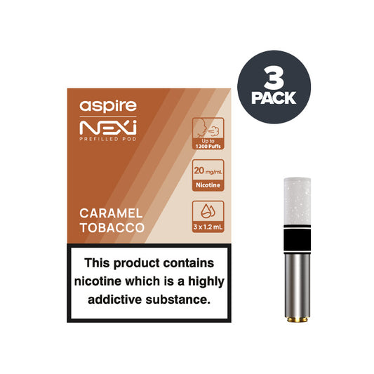 Caramel Tobacco Aspire Nexi One Pods