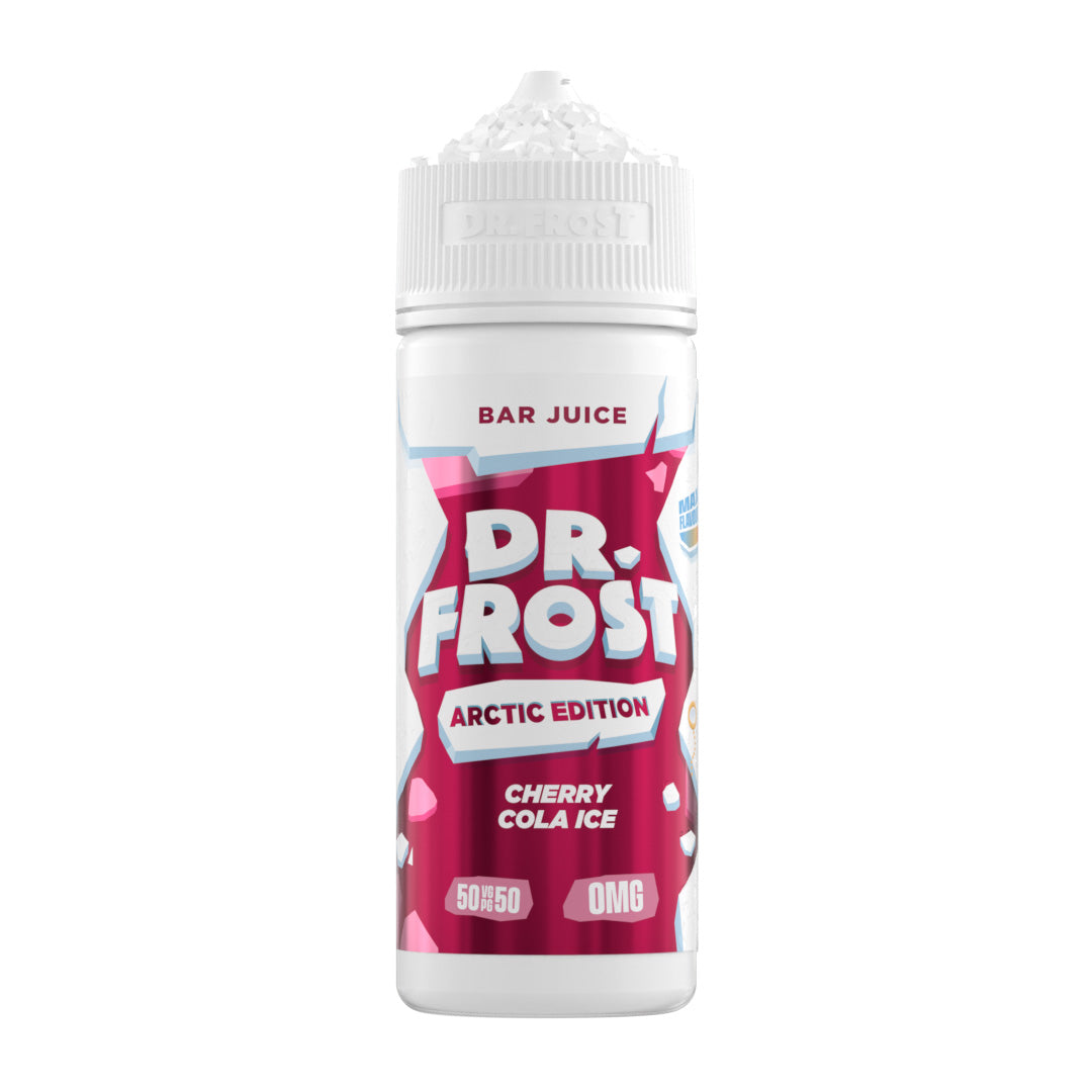 Cherry Cola Ice 100ml Shortfill E-Liquid by Dr Frost Arctic Edition