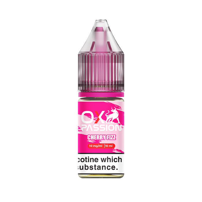 Cherry Fizz 10ml Nic Salt E-Liquid by OXVA Ox Passion