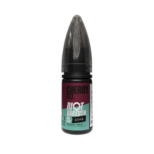 Cherry Fizz Nic Salt E-Liquid by Riot Bar Edtn