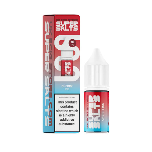 Cherry Ice Nic Salt E-Liquid by UK Ecig Store Super Salts